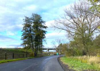 Wjedziesz do Niemczy odnowioną drogą