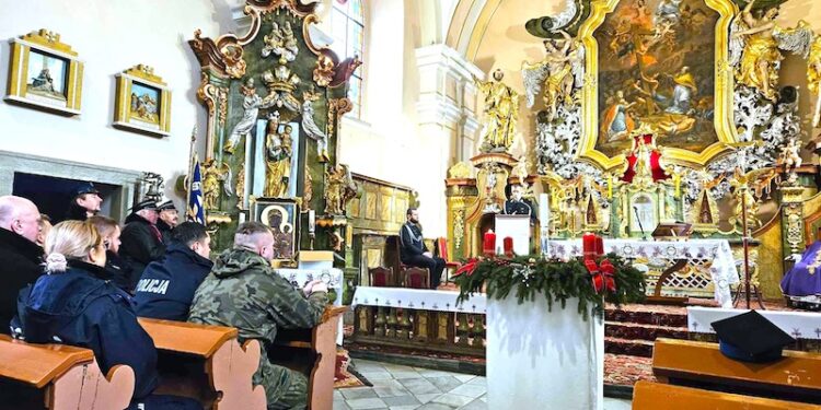 Modlitwa za zabitych policjantów