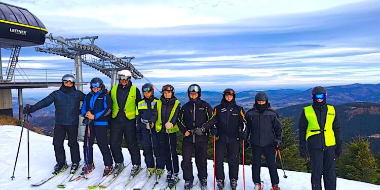 Policyjne patrole narciarskie