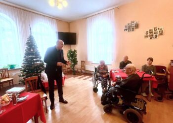 Spotkanie z mieszkańcami Domu