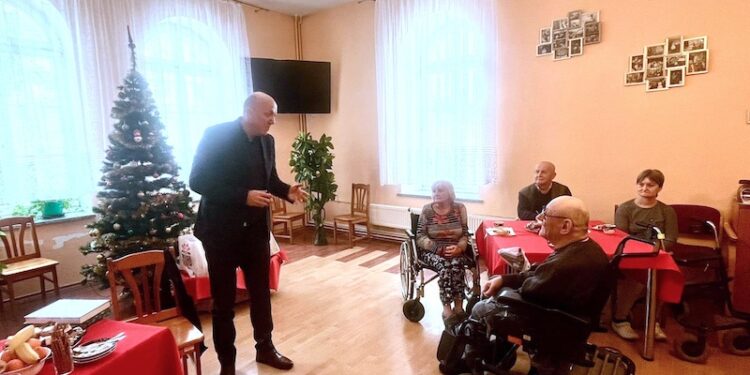 Spotkanie z mieszkańcami Domu
