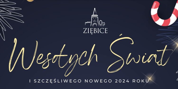 Życzenia na Boże Narodzenie od Gminy Ziębice