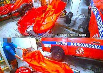 Desperat zdemolował sprzęt ratowników