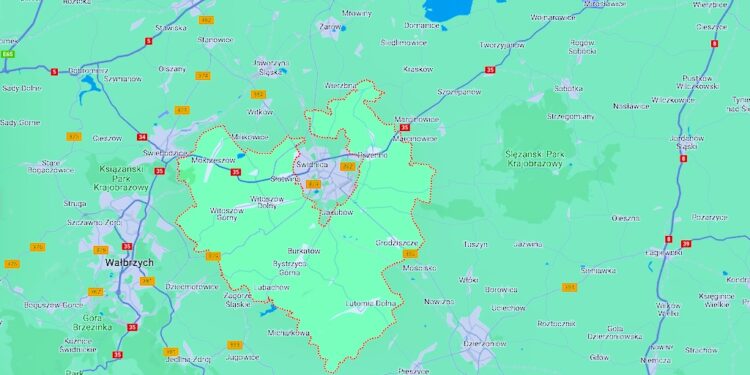 Miejsce wyjątkowe na mapie regionu