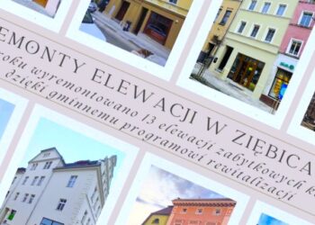 Kamienice w Ziębicach pięknieją