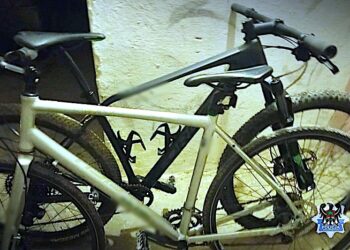 Kradzież dwóch rowerów