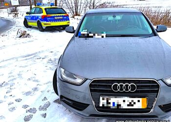 Pirat drogowy na autostradzie