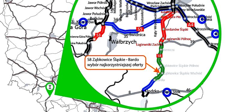 S8 od Ząbkowic Śląskich do Barda