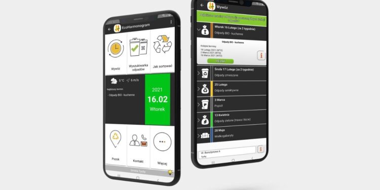 Aplikacja ECOHARMONOGRAM