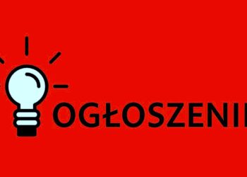 Ogłoszenie o zamiarze przeprowadzenia
