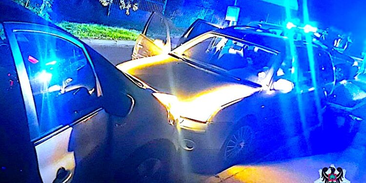 Ostra jazda nastolatka