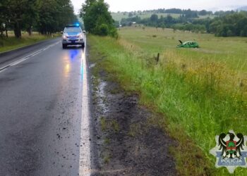 Pacjent szpitala uciekał