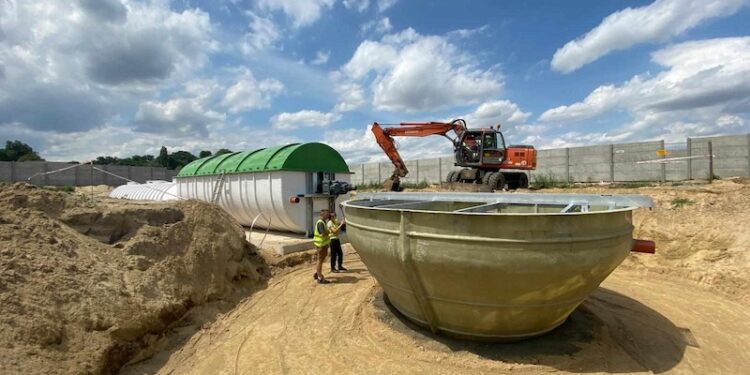 W Mokrzeszowie finisz