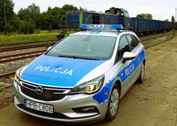 Maszynista prowadził skład