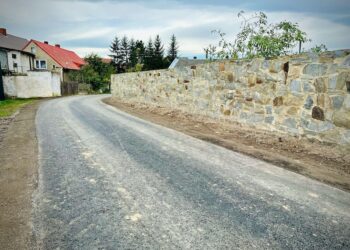 Droga w Pomianowie Dolnym