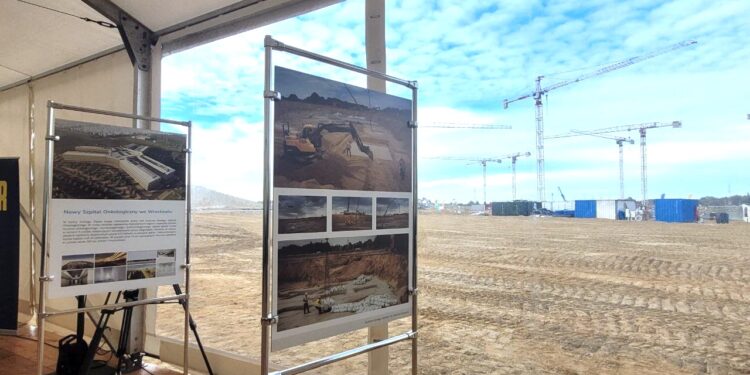 Nowy Szpital Onkologiczny w budowie