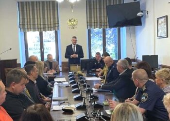 Posiedzenie gminnego zespołu