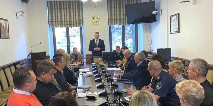 Posiedzenie gminnego zespołu