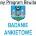 Badanie ankietowe na rzecz