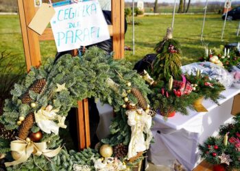 Celebrowanie świątecznej atmosfery