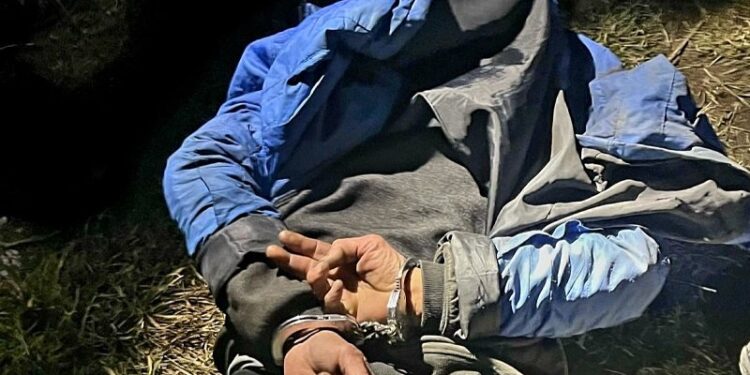 Z siekierą na policjantów