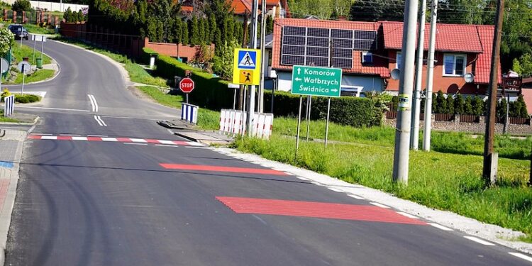 Droga w Witoszowie Dolnym